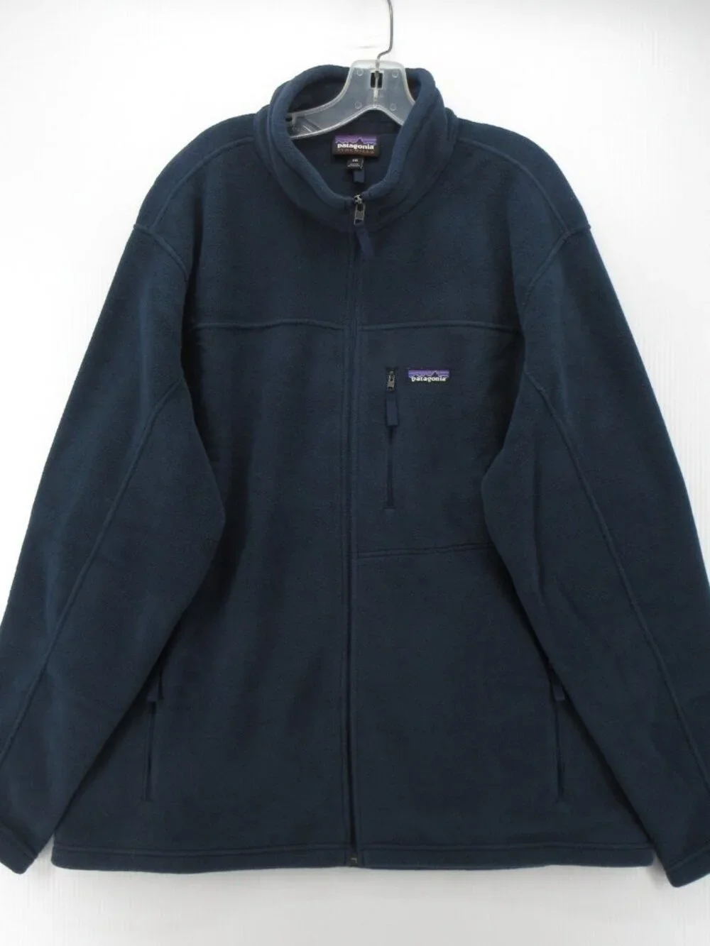 Patagonia Synchilla Jacket XXL Navy Fleece Coat Full Zip Classic 2018